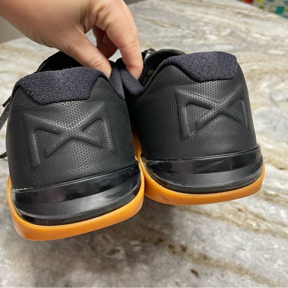 NIKE Metcon 6 Black Gum CK9388-032 Black/Limelight/Gum Medium Brown/Limelight - Picture 12 of 15